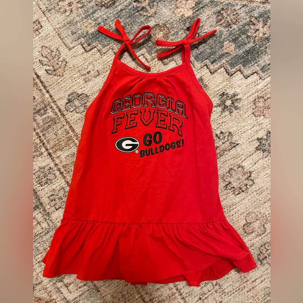 UGA baby girl dress NWOT